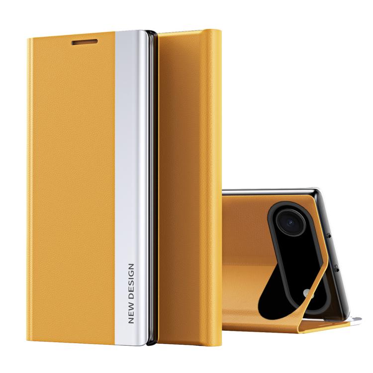 Capa para telemóvel em pele com adsorção eletroplatinada lateral, para iPhone 17e / 16e, para iPhone 17 Pro Max, para iPhone 17 Pro, para iPhone 17, para iPhone Air, para iPhone 16 Pro Max