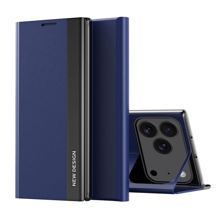 Capa para telemóvel em pele com adsorção eletroplatinada lateral, para iPhone 17e / 16e, para iPhone 17 Pro Max, para iPhone 17 Pro, para iPhone 17, para iPhone Air, para iPhone 16 Pro Max
