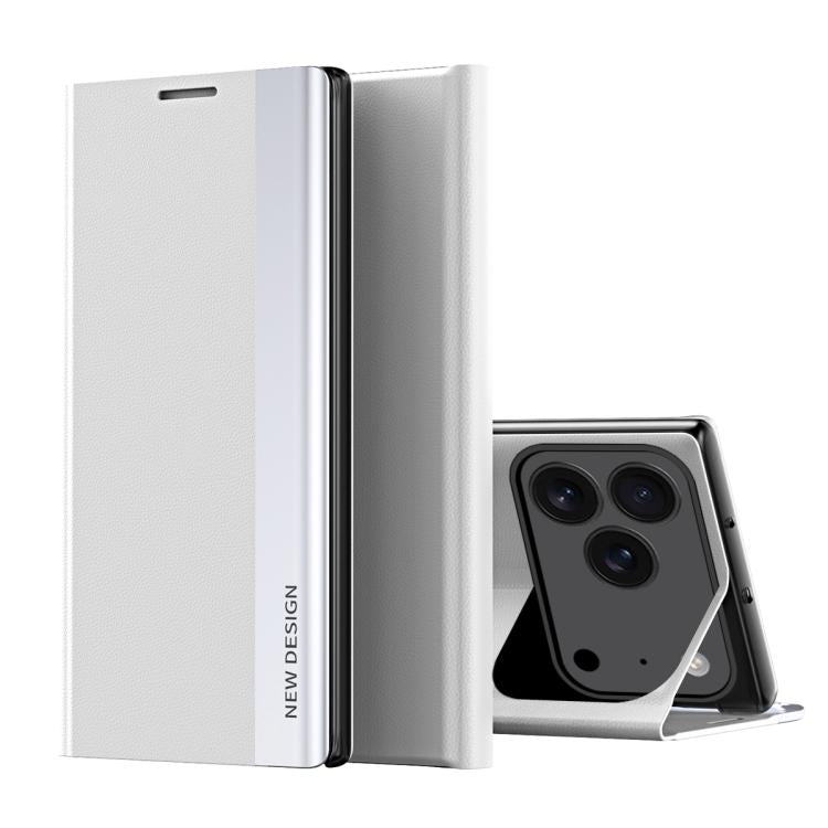 Capa para telemóvel em pele com adsorção eletroplatinada lateral, para iPhone 17e / 16e, para iPhone 17 Pro Max, para iPhone 17 Pro, para iPhone 17, para iPhone Air, para iPhone 16 Pro Max