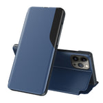 Capa para telemóvel em pele com visor lateral e fecho de aba, para iPhone 17e / 16e, para iPhone 17 Pro Max, para iPhone 17 Pro, para iPhone 17, para iPhone Air, para iPhone 16 Pro Max, para iPhone 16 Pro, para iPhone 16 Plus