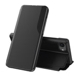 Capa para telemóvel em pele com visor lateral e fecho de aba, para iPhone 17e / 16e, para iPhone 17 Pro Max, para iPhone 17 Pro, para iPhone 17, para iPhone Air, para iPhone 16 Pro Max, para iPhone 16 Pro, para iPhone 16 Plus