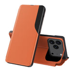 Capa para telemóvel em pele com visor lateral e fecho de aba, para iPhone 17e / 16e, para iPhone 17 Pro Max, para iPhone 17 Pro, para iPhone 17, para iPhone Air, para iPhone 16 Pro Max, para iPhone 16 Pro, para iPhone 16 Plus