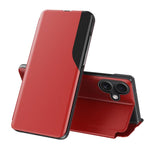 Capa para telemóvel em pele com visor lateral e fecho de aba, para iPhone 17e / 16e, para iPhone 17 Pro Max, para iPhone 17 Pro, para iPhone 17, para iPhone Air, para iPhone 16 Pro Max, para iPhone 16 Pro, para iPhone 16 Plus