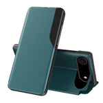Capa para telemóvel em pele com visor lateral e fecho de aba, para iPhone 17e / 16e, para iPhone 17 Pro Max, para iPhone 17 Pro, para iPhone 17, para iPhone Air, para iPhone 16 Pro Max, para iPhone 16 Pro, para iPhone 16 Plus