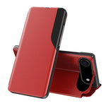 Capa para telemóvel em pele com visor lateral e fecho de aba, para iPhone 17e / 16e, para iPhone 17 Pro Max, para iPhone 17 Pro, para iPhone 17, para iPhone Air, para iPhone 16 Pro Max, para iPhone 16 Pro, para iPhone 16 Plus
