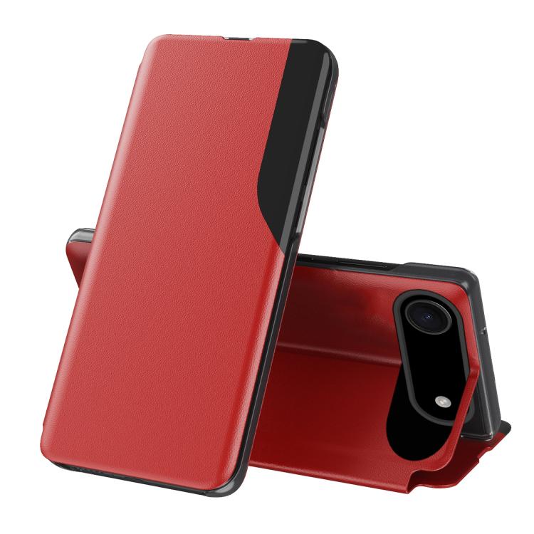 Capa para telemóvel em pele com visor lateral e fecho de aba, para iPhone 17e / 16e, para iPhone 17 Pro Max, para iPhone 17 Pro, para iPhone 17, para iPhone Air, para iPhone 16 Pro Max, para iPhone 16 Pro, para iPhone 16 Plus
