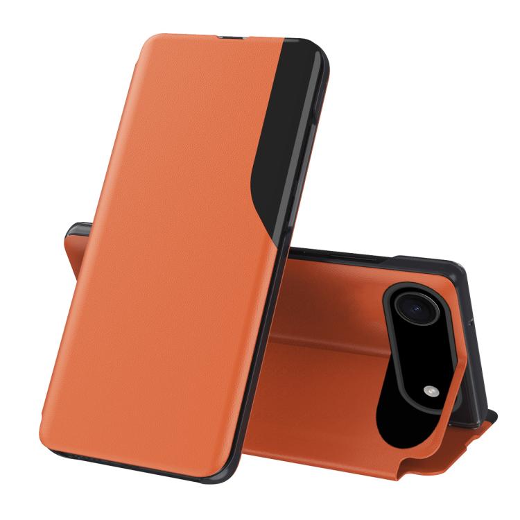 Capa para telemóvel em pele com visor lateral e fecho de aba, para iPhone 17e / 16e, para iPhone 17 Pro Max, para iPhone 17 Pro, para iPhone 17, para iPhone Air, para iPhone 16 Pro Max, para iPhone 16 Pro, para iPhone 16 Plus