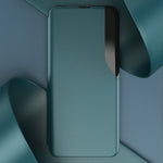 Capa para telemóvel em pele com visor lateral e fecho de aba, para iPhone 17e / 16e, para iPhone 17 Pro Max, para iPhone 17 Pro, para iPhone 17, para iPhone Air, para iPhone 16 Pro Max, para iPhone 16 Pro, para iPhone 16 Plus