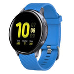 Bracelete de silicone texturizada com diamantes de 20mm, Para Samsung Galaxy Watch 4 Classic 42mm, Para Samsung Galaxy Watch Active 2 44mm, Para Samsung Galaxy Watch Active 2 40mm, Para Samsung Galaxy Watch 42mm
