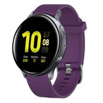 Bracelete de silicone texturizada com diamantes de 20mm, Para Samsung Galaxy Watch 4 Classic 42mm, Para Samsung Galaxy Watch Active 2 44mm, Para Samsung Galaxy Watch Active 2 40mm, Para Samsung Galaxy Watch 42mm