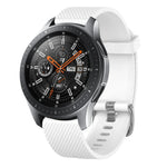 Bracelete de silicone texturizada com diamantes de 20mm, Para Samsung Galaxy Watch 4 Classic 42mm, Para Samsung Galaxy Watch Active 2 44mm, Para Samsung Galaxy Watch Active 2 40mm, Para Samsung Galaxy Watch 42mm