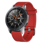 Bracelete de silicone texturizada com diamantes de 20mm, Para Samsung Galaxy Watch 4 Classic 42mm, Para Samsung Galaxy Watch Active 2 44mm, Para Samsung Galaxy Watch Active 2 40mm, Para Samsung Galaxy Watch 42mm