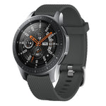 Bracelete de silicone texturizada com diamantes de 20mm, Para Samsung Galaxy Watch 4 Classic 42mm, Para Samsung Galaxy Watch Active 2 44mm, Para Samsung Galaxy Watch Active 2 40mm, Para Samsung Galaxy Watch 42mm