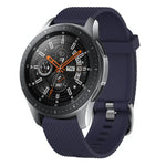 Bracelete de silicone texturizada com diamantes de 20mm, Para Samsung Galaxy Watch 4 Classic 42mm, Para Samsung Galaxy Watch Active 2 44mm, Para Samsung Galaxy Watch Active 2 40mm, Para Samsung Galaxy Watch 42mm