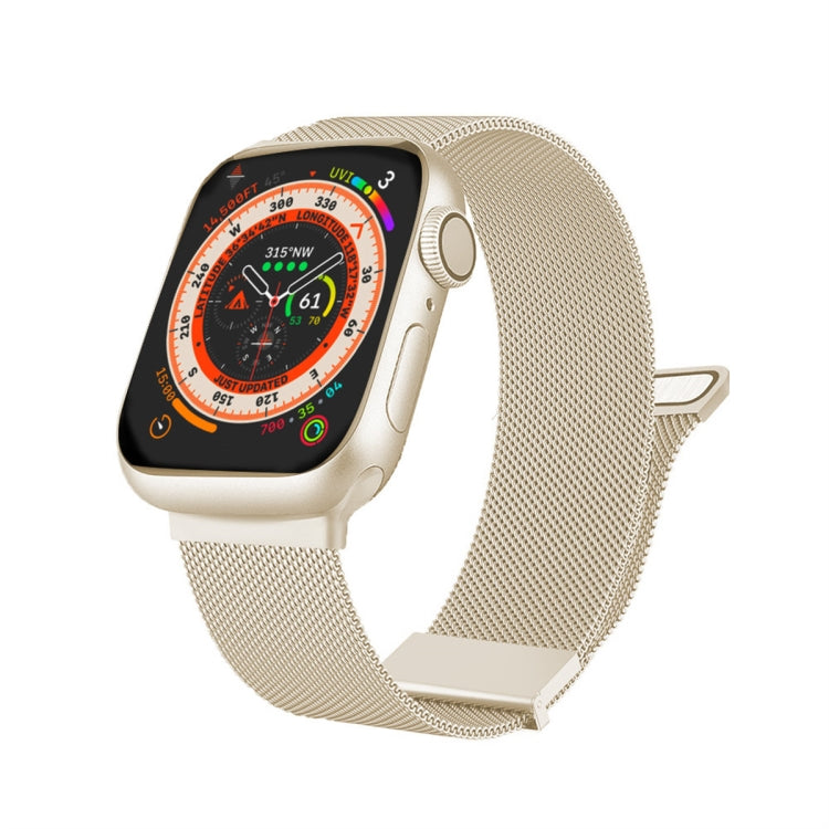 Correia de relógio em malha de aço magnética dupla milanesa, para Apple Watch 5 40mm, para Apple Watch 4 44mm, para Apple Watch 4 40mm, para Apple Watch 3 38mm, para Apple Watch 3 42mm, para Apple Watch 2 42mm