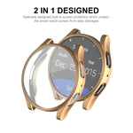 Capa de TPU macio eletroplada ENKAY Hat-Prince com cobertura total e proteção de ecrã, para Samsung Galaxy Watch6 44mm, para Samsung Galaxy Watch6 40mm