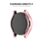 Capa de TPU macio eletroplada ENKAY Hat-Prince com cobertura total e proteção de ecrã, para Samsung Galaxy Watch6 44mm, para Samsung Galaxy Watch6 40mm