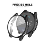 Capa de TPU macio eletroplada ENKAY Hat-Prince com cobertura total e proteção de ecrã, para Samsung Galaxy Watch6 44mm, para Samsung Galaxy Watch6 40mm