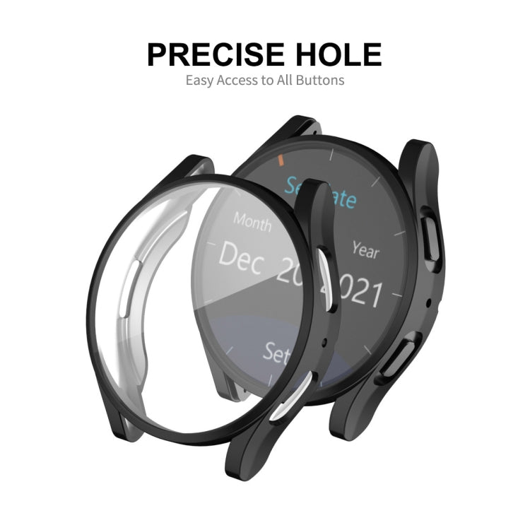 Capa de TPU macio eletroplada ENKAY Hat-Prince com cobertura total e proteção de ecrã, para Samsung Galaxy Watch6 44mm, para Samsung Galaxy Watch6 40mm