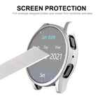 Capa de TPU macio eletroplada ENKAY Hat-Prince com cobertura total e proteção de ecrã, para Samsung Galaxy Watch6 44mm, para Samsung Galaxy Watch6 40mm