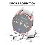 Capa de TPU macio eletroplada ENKAY Hat-Prince com cobertura total e proteção de ecrã, para Samsung Galaxy Watch6 44mm, para Samsung Galaxy Watch6 40mm