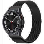 Correia de Relógio de Metal Magnética Estilo Botão Milan, Para Samsung Galaxy Watch 6 Classic, Para Samsung Galaxy Watch5 / 5 Pro, Para Samsung Galaxy Watch4 / 4 Classic 46mm, Para Samsung Galaxy Watch3 41mm