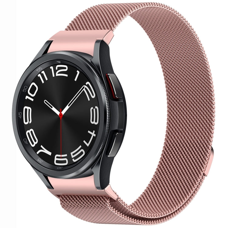 Correia de Relógio de Metal Magnética Estilo Botão Milan, Para Samsung Galaxy Watch 6 Classic, Para Samsung Galaxy Watch5 / 5 Pro, Para Samsung Galaxy Watch4 / 4 Classic 46mm, Para Samsung Galaxy Watch3 41mm