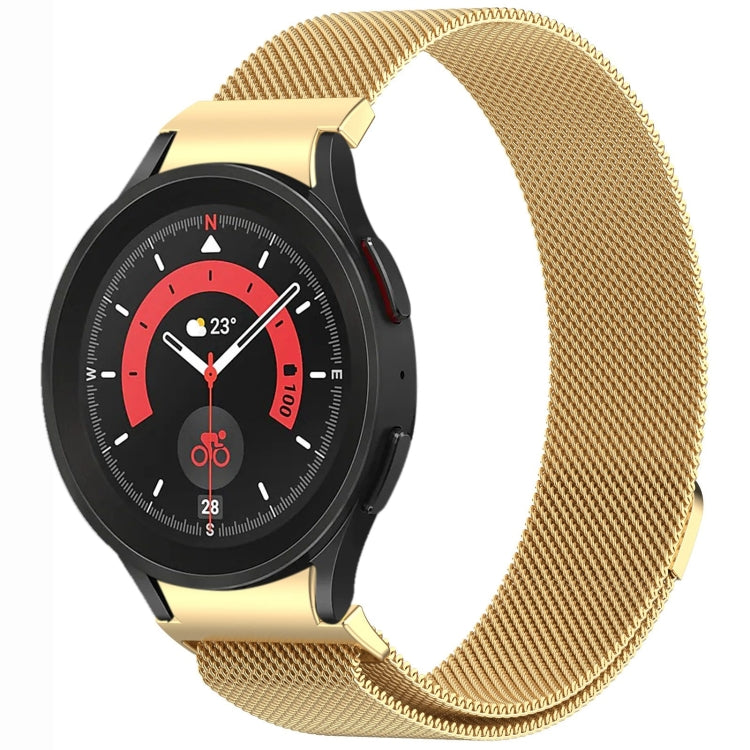 Correia de Relógio de Metal Magnética Estilo Botão Milan, Para Samsung Galaxy Watch 6 Classic, Para Samsung Galaxy Watch5 / 5 Pro, Para Samsung Galaxy Watch4 / 4 Classic 46mm, Para Samsung Galaxy Watch3 41mm