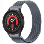 Correia de Relógio de Metal Magnética Estilo Botão Milan, Para Samsung Galaxy Watch 6 Classic, Para Samsung Galaxy Watch5 / 5 Pro, Para Samsung Galaxy Watch4 / 4 Classic 46mm, Para Samsung Galaxy Watch3 41mm