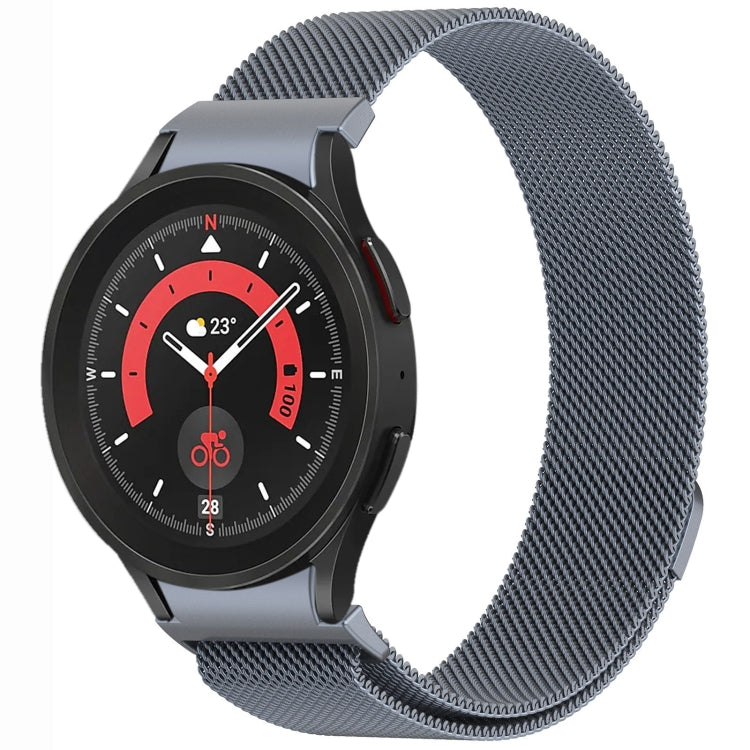 Correia de Relógio de Metal Magnética Estilo Botão Milan, Para Samsung Galaxy Watch 6 Classic, Para Samsung Galaxy Watch5 / 5 Pro, Para Samsung Galaxy Watch4 / 4 Classic 46mm, Para Samsung Galaxy Watch3 41mm