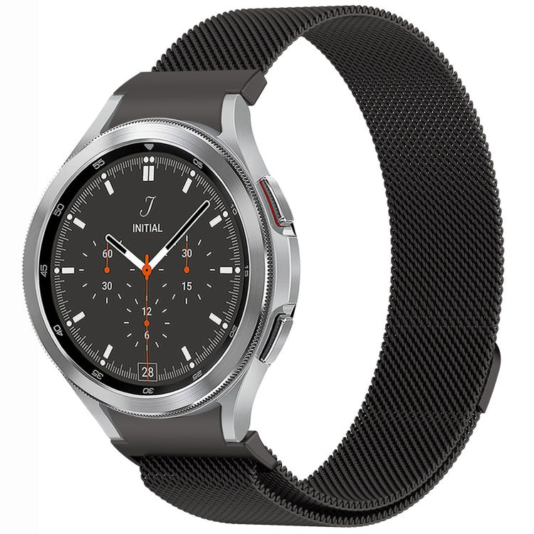 Correia de Relógio de Metal Magnética Estilo Botão Milan, Para Samsung Galaxy Watch 6 Classic, Para Samsung Galaxy Watch5 / 5 Pro, Para Samsung Galaxy Watch4 / 4 Classic 46mm, Para Samsung Galaxy Watch3 41mm