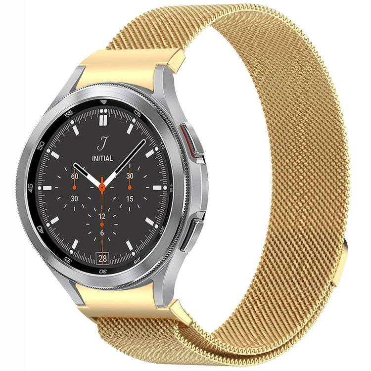 Correia de Relógio de Metal Magnética Estilo Botão Milan, Para Samsung Galaxy Watch 6 Classic, Para Samsung Galaxy Watch5 / 5 Pro, Para Samsung Galaxy Watch4 / 4 Classic 46mm, Para Samsung Galaxy Watch3 41mm