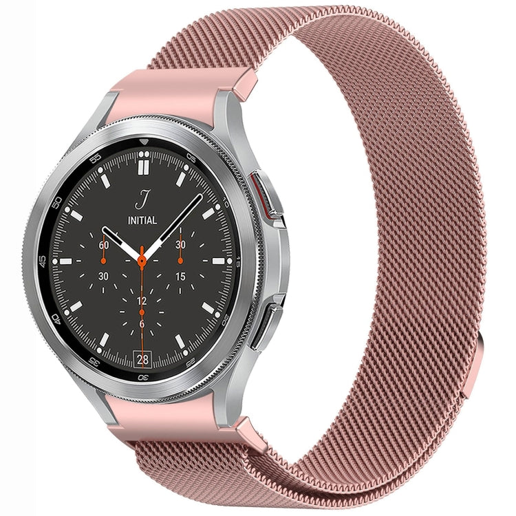 Correia de Relógio de Metal Magnética Estilo Botão Milan, Para Samsung Galaxy Watch 6 Classic, Para Samsung Galaxy Watch5 / 5 Pro, Para Samsung Galaxy Watch4 / 4 Classic 46mm, Para Samsung Galaxy Watch3 41mm