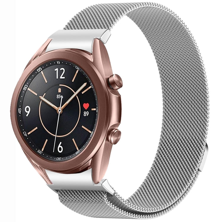 Correia de Relógio de Metal Magnética Estilo Botão Milan, Para Samsung Galaxy Watch 6 Classic, Para Samsung Galaxy Watch5 / 5 Pro, Para Samsung Galaxy Watch4 / 4 Classic 46mm, Para Samsung Galaxy Watch3 41mm