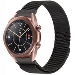 Correia de Relógio de Metal Magnética Estilo Botão Milan, Para Samsung Galaxy Watch 6 Classic, Para Samsung Galaxy Watch5 / 5 Pro, Para Samsung Galaxy Watch4 / 4 Classic 46mm, Para Samsung Galaxy Watch3 41mm