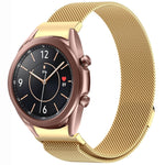 Correia de Relógio de Metal Magnética Estilo Botão Milan, Para Samsung Galaxy Watch 6 Classic, Para Samsung Galaxy Watch5 / 5 Pro, Para Samsung Galaxy Watch4 / 4 Classic 46mm, Para Samsung Galaxy Watch3 41mm