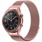Correia de Relógio de Metal Magnética Estilo Botão Milan, Para Samsung Galaxy Watch 6 Classic, Para Samsung Galaxy Watch5 / 5 Pro, Para Samsung Galaxy Watch4 / 4 Classic 46mm, Para Samsung Galaxy Watch3 41mm