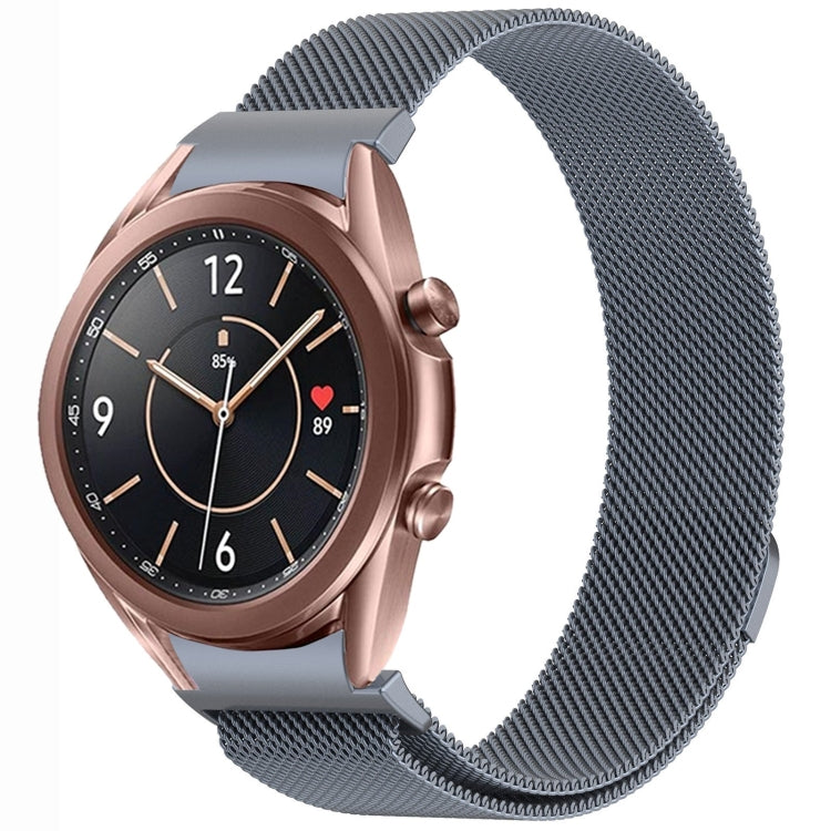 Correia de Relógio de Metal Magnética Estilo Botão Milan, Para Samsung Galaxy Watch 6 Classic, Para Samsung Galaxy Watch5 / 5 Pro, Para Samsung Galaxy Watch4 / 4 Classic 46mm, Para Samsung Galaxy Watch3 41mm