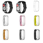 TPU Electroplating Watch Protective Case, For Huawei Watch Fit New, For Huawei Watch Fit, For Huawei Watch Fit Special Edition