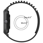 Pulseira de Relógio em Silicone Respirável com Furos e Pontos 3D 20mm, Para Samsung Galaxy Watch 4 Classic 42mm, Para Samsung Galaxy Watch Active 2 44mm, Para Samsung Galaxy Watch Active 2 40mm