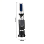Refratómetro Original RZ120 para Cerveja, Brix, Mosto, Açúcar, Álcool, Gravidade Específica, Ferramenta Manual, Hidrômetro