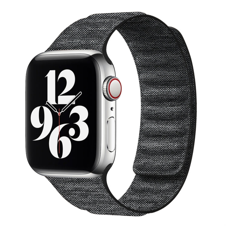 Correia de relógio magnética de ganga, para Apple Watch Ultra 49mm, para Apple Watch 8 41mm, para Apple Watch 8 45mm, para Apple Watch SE 2022 40mm, para Apple Watch SE 2022 44mm, para Apple Watch 7 41mm, para Apple Watch 7 45mm, para Apple Watch SE 40mm