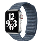 Pulseira de Relógio Magnética em Denim, Para Apple Watch 6 40mm, Para Apple Watch 6 44mm, Para Apple Watch 5 44mm, Para Apple Watch 5 40mm, Para Apple Watch 4 44mm, Para Apple Watch 4 40mm, Para Apple Watch 3 38mm, Para Apple Watch 3 42mm