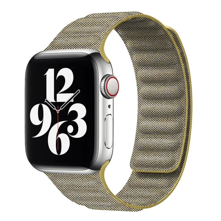 Pulseira de Relógio Magnética em Denim, Para Apple Watch 6 40mm, Para Apple Watch 6 44mm, Para Apple Watch 5 44mm, Para Apple Watch 5 40mm, Para Apple Watch 4 44mm, Para Apple Watch 4 40mm, Para Apple Watch 3 38mm, Para Apple Watch 3 42mm