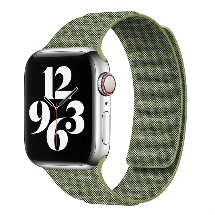 Pulseira de Relógio Magnética em Denim, Para Apple Watch 6 40mm, Para Apple Watch 6 44mm, Para Apple Watch 5 44mm, Para Apple Watch 5 40mm, Para Apple Watch 4 44mm, Para Apple Watch 4 40mm, Para Apple Watch 3 38mm, Para Apple Watch 3 42mm