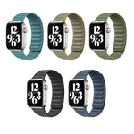 Pulseira de Relógio Magnética em Denim, Para Apple Watch 6 40mm, Para Apple Watch 6 44mm, Para Apple Watch 5 44mm, Para Apple Watch 5 40mm, Para Apple Watch 4 44mm, Para Apple Watch 4 40mm, Para Apple Watch 3 38mm, Para Apple Watch 3 42mm