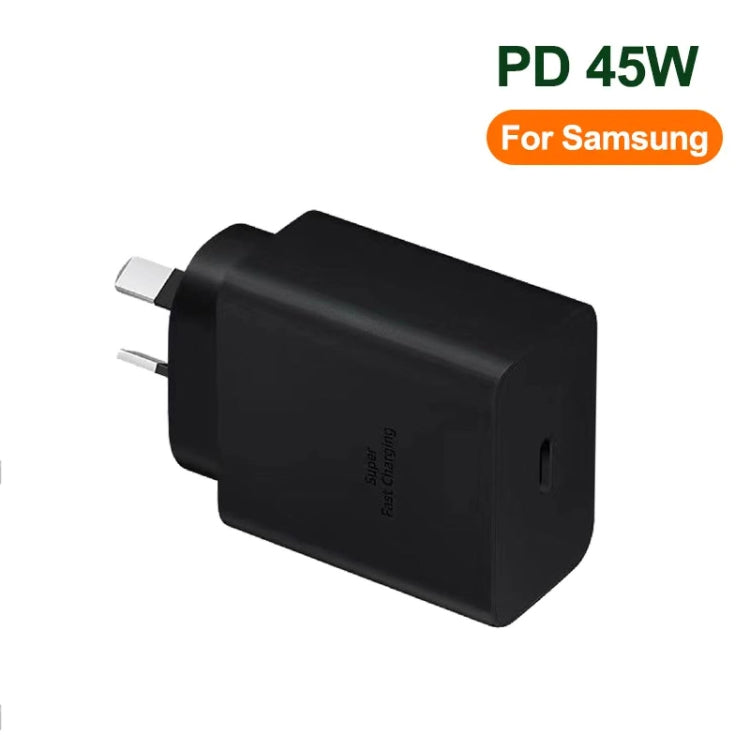 Carregador Rápido M135 PPS / PD 45W USB-C / Tipo-C, Ficha AU, Ficha AU