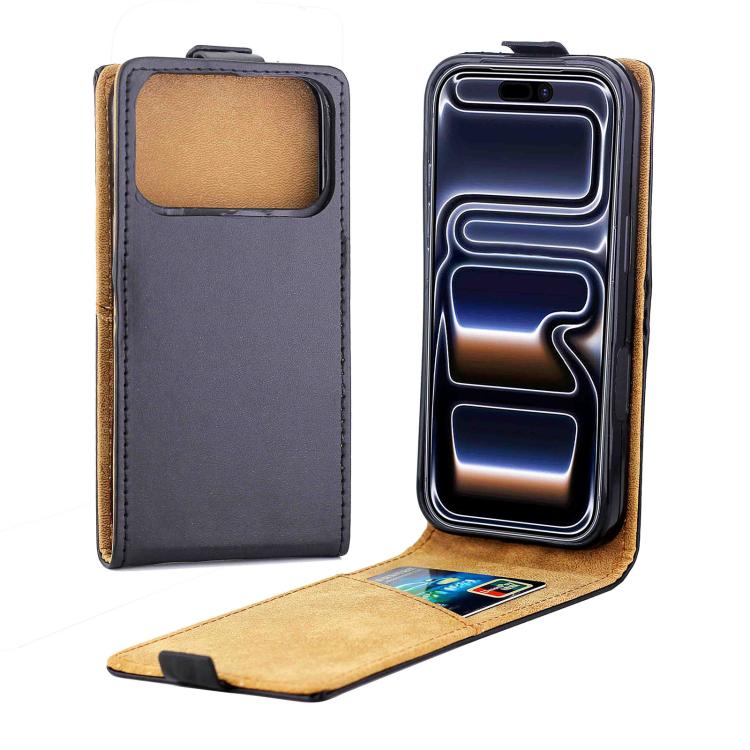Vertical Flip Leather Phone Case with Card Slot, For iPhone 18 Pro / 17 Pro, For iPhone 18 Pro Max / 17 Pro Max, For iPhone 17e / 16e, For iPhone  17, For iPhone Air, For iPhone 16 Pro Max, For iPhone 16 Pro, For iPhone 16 Plus, For iPhone 16          ...