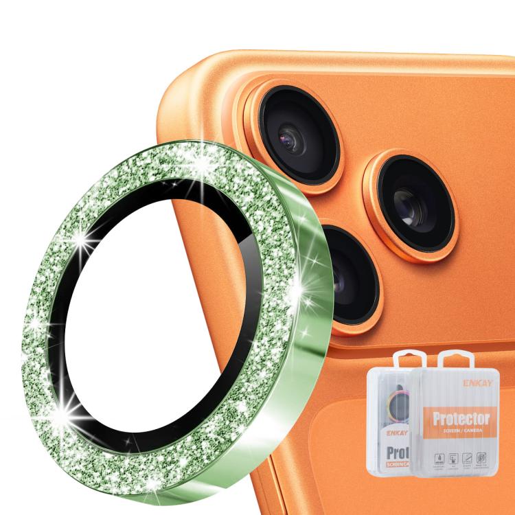 Película de Vidro Temperado de Liga de Alumínio com Lente Traseira Brilhante ENKAY Hat-Prince, Para iPhone 17 Pro / 17 Pro Max, Para iPhone 17, Para iPhone Air, Para iPhone 15 Pro / 15 Pro Max, Para iPhone 15 / 15 Plus