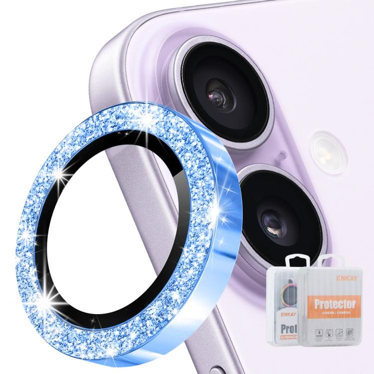 Película de Vidro Temperado de Liga de Alumínio com Lente Traseira Brilhante ENKAY Hat-Prince, Para iPhone 17 Pro / 17 Pro Max, Para iPhone 17, Para iPhone Air, Para iPhone 15 Pro / 15 Pro Max, Para iPhone 15 / 15 Plus